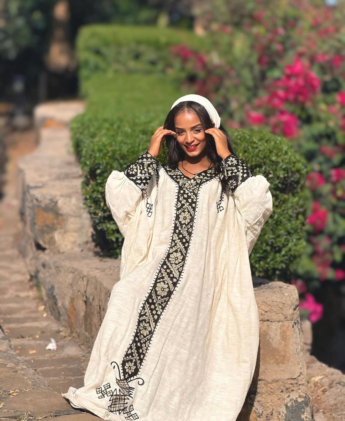 Ethiopian Habesha Dress - Gonder Fetil Kemis - Tibeb Dress