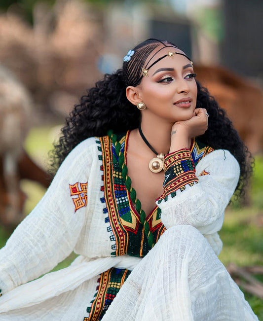 Traditional Ethiopian Dress | Habesha dress for festival yaab.habesha