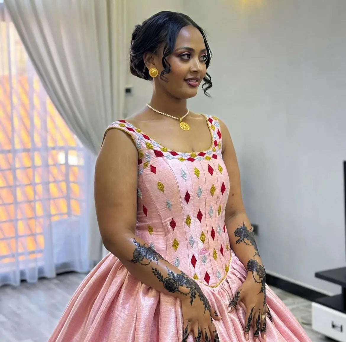 Ethiopian Wedding Dress - Habesha Bridal Wear - Classic Dress