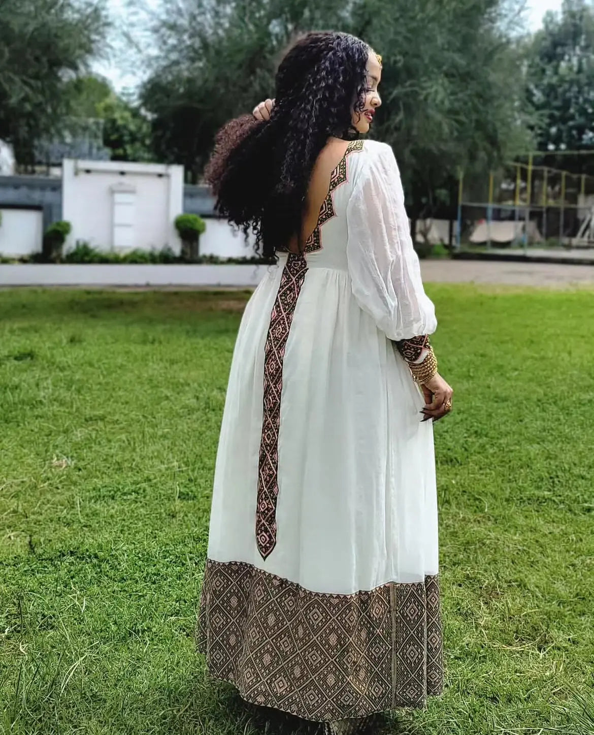 Elegant Habesha Kemis - Wedding Habesha Dress - Special Events