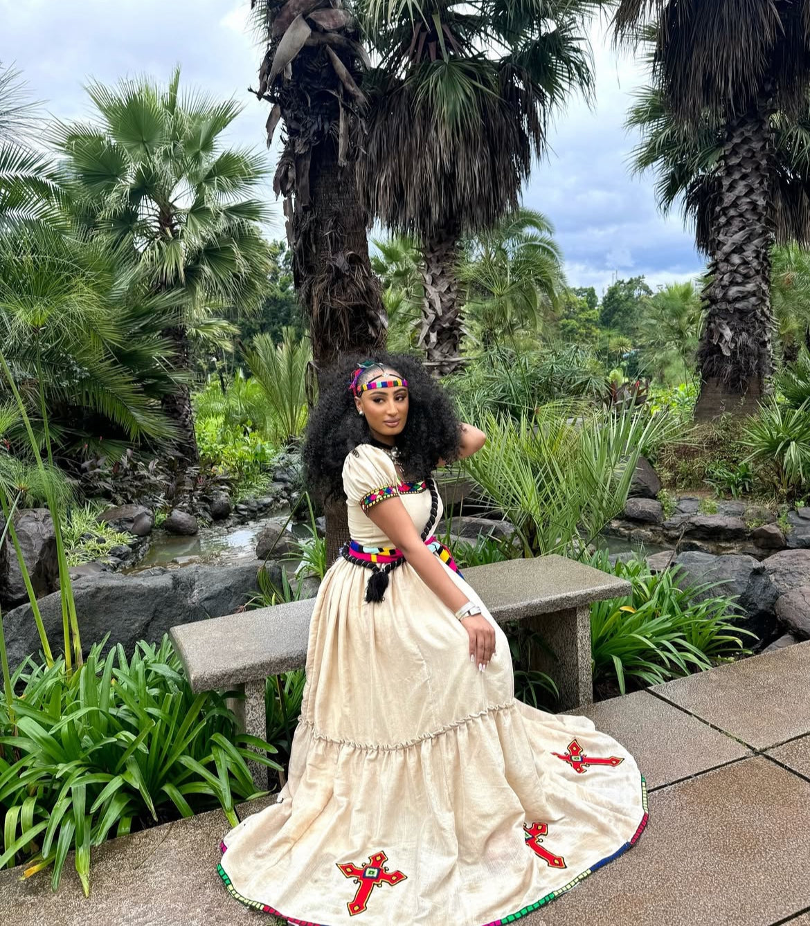 Traditional Ashenda Dress for Women – Tigray Habesha Dress – Handmade Ethiopian Cultural Dress – Ashenda Festival Outfit yaab.habesha