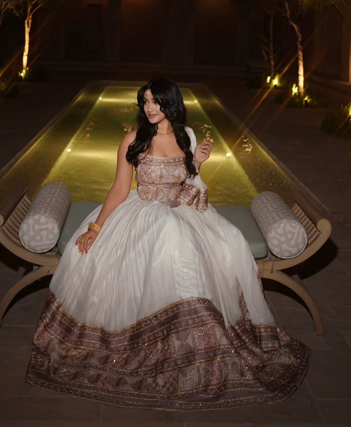 Simple & Elegant Ethiopian Habesha Dress – Traditional Habesha Kemis with Tibeb Embroidery