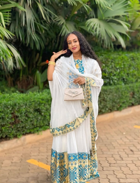 Eritrean Dress - Authentic Habesha Libs for Special Occasions
