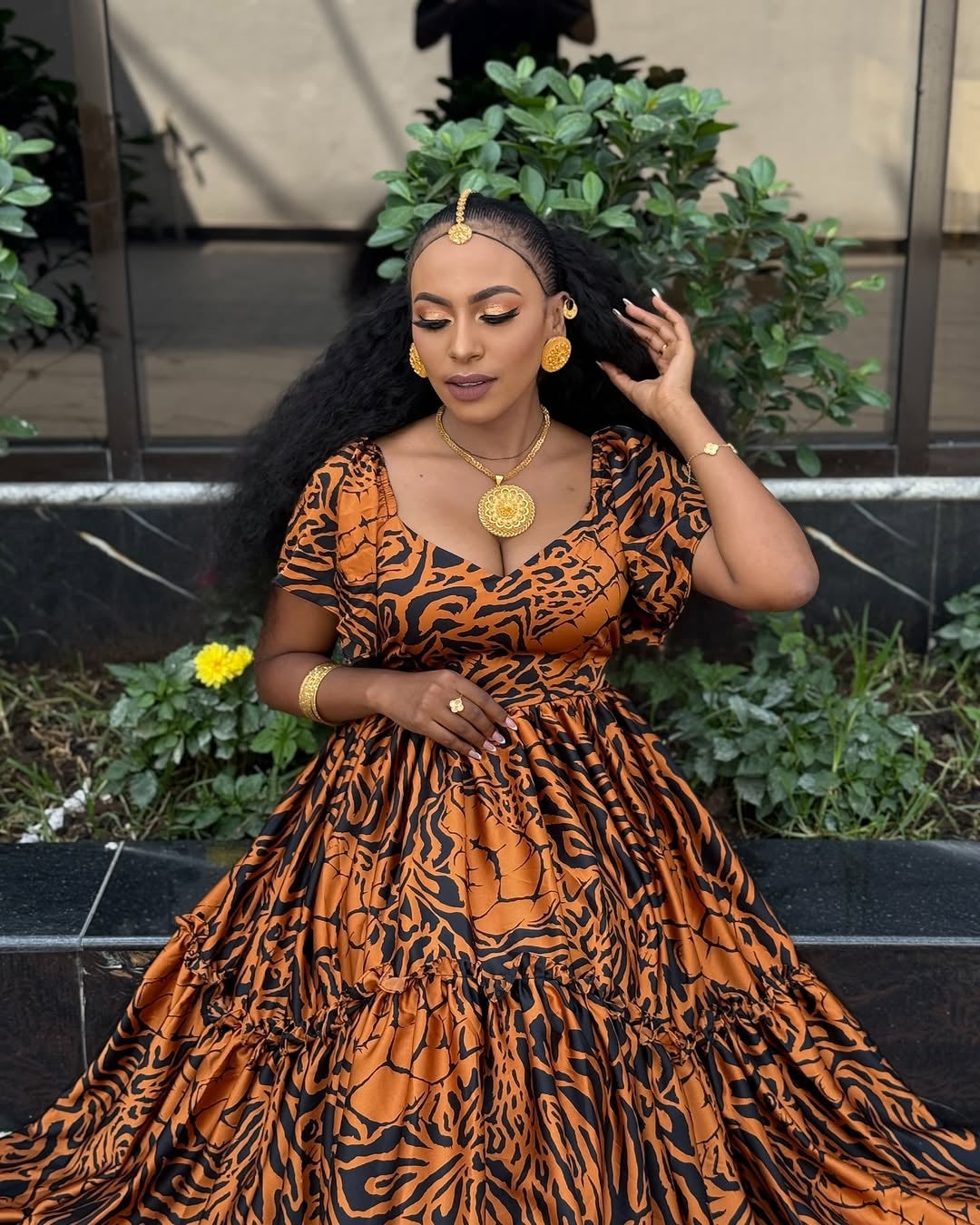 black and gold ethiopian dress Modern Black and Golden Habesha Dress with Stylish Accents. Shop Now! Ships Worldwide! Based in Ethiopia! +251988875757 #habeshadress #habeshakemis #habeshalibs #ethiopiandress #Ethiopia #Habesha #habeshawedding #Ethiopianwedding #dress #clothing
