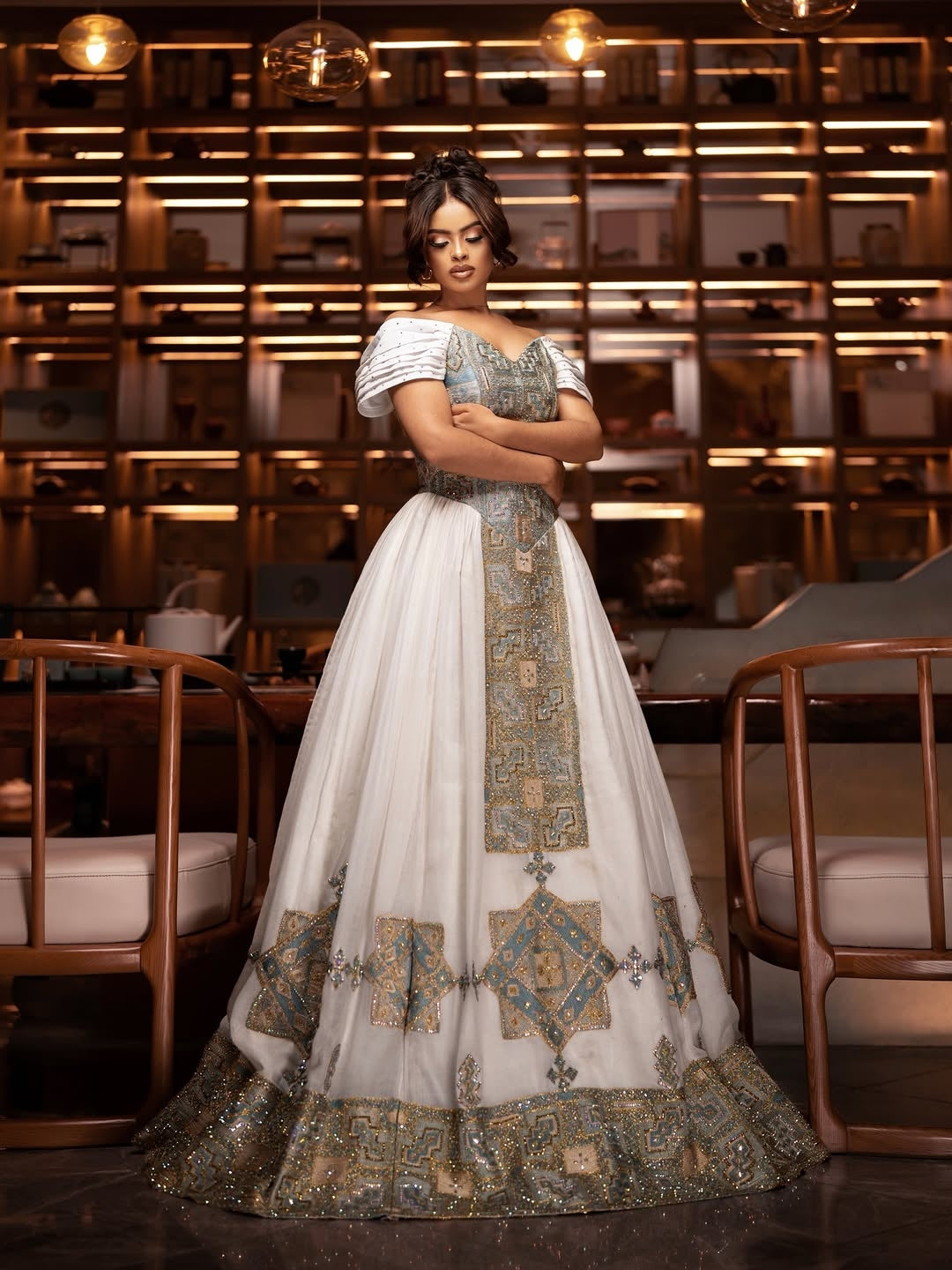 brown and green wedding dress The 12 Best Green Wedding Dresses of 2023