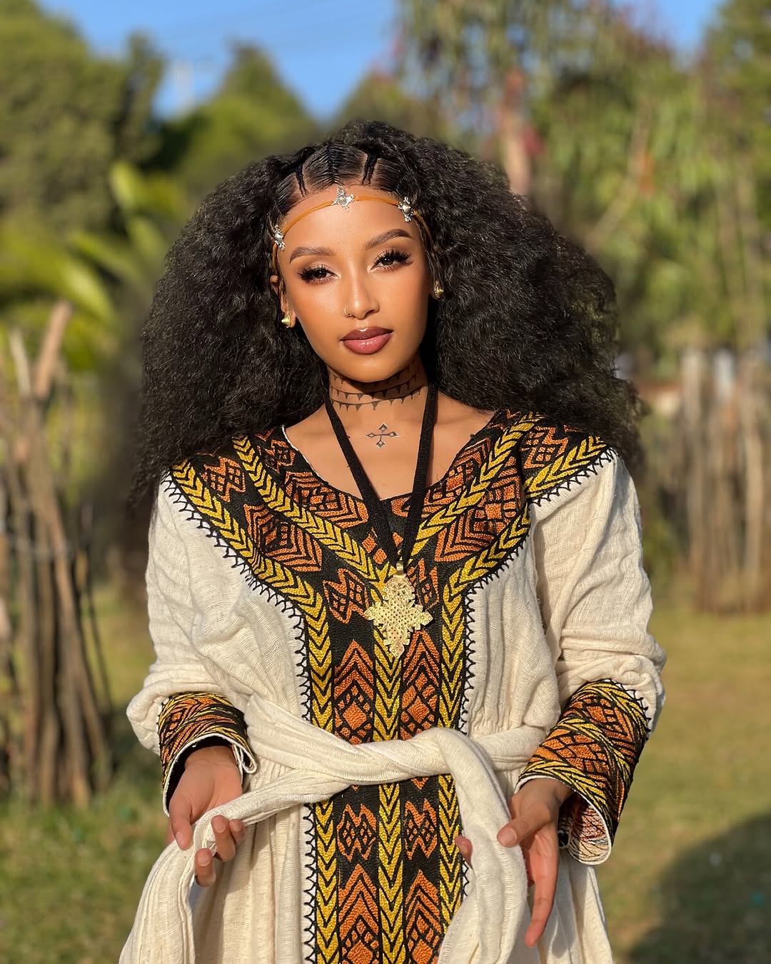 Simple habesha dress | kemis
