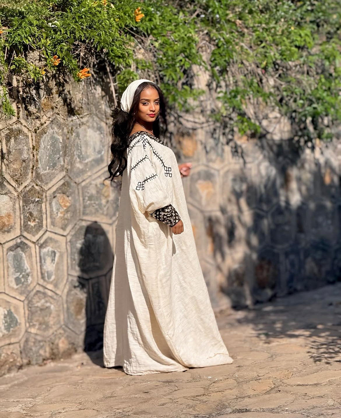  Ethiopian Habesha Dress - Gonder Fetil Kemis - Tibeb Dress