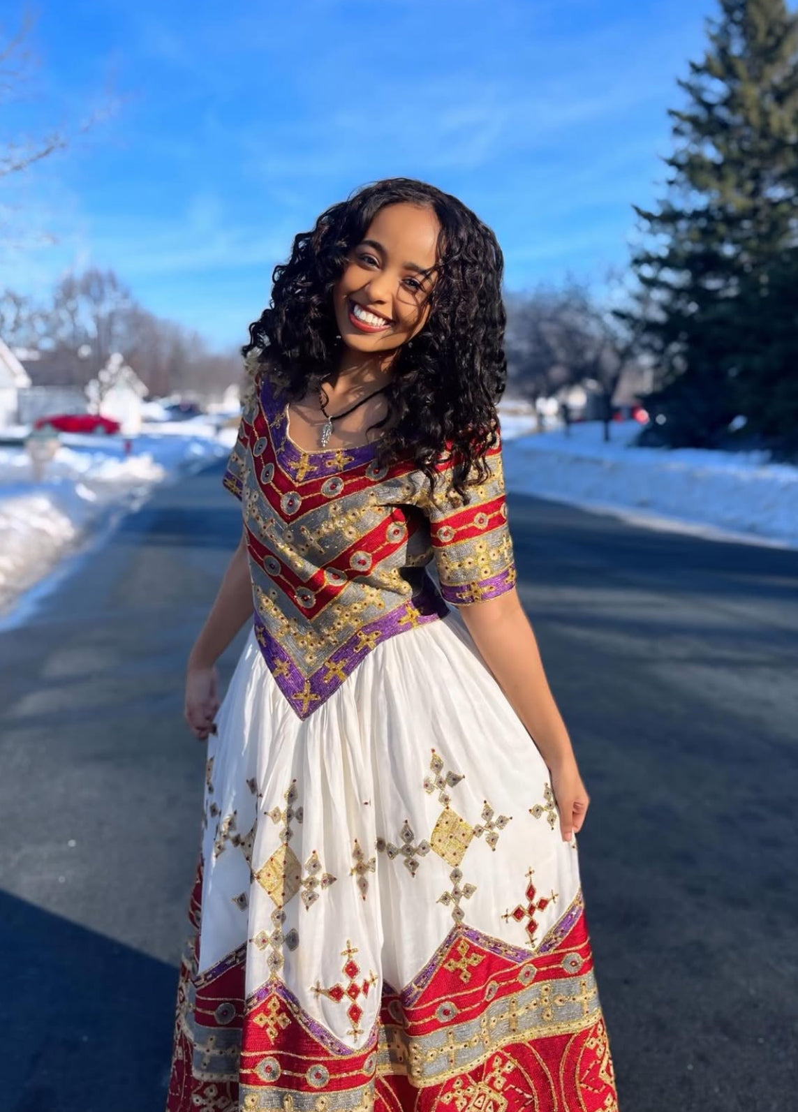 Ethiopian Dress – Elegant Traditional Habesha Dress for Women