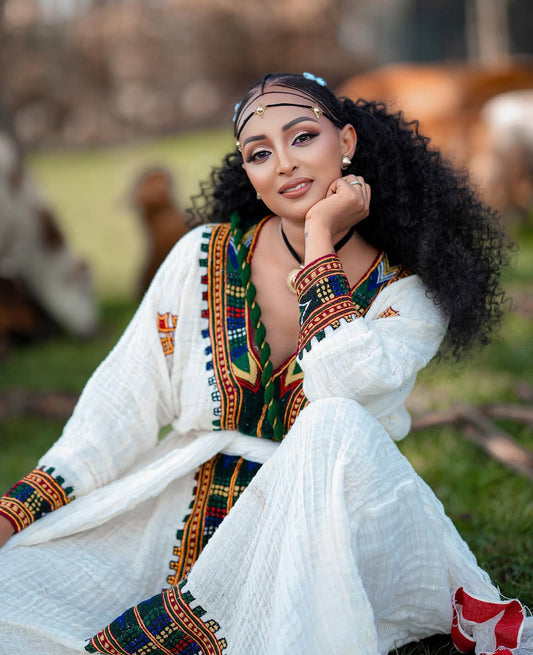 Traditional Ethiopian Dress | Habesha dress for festival yaab.habesha