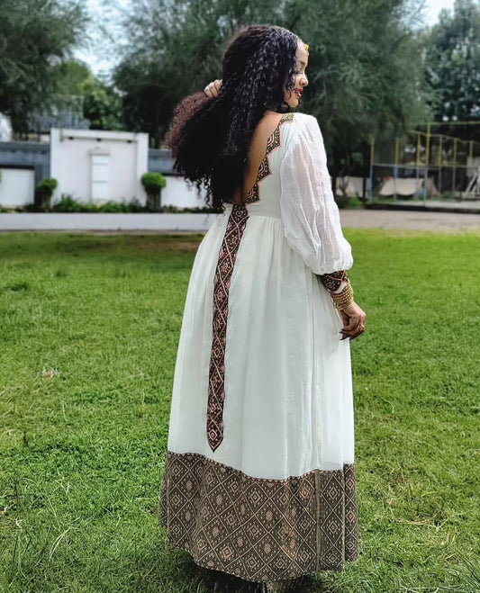 Elegant Habesha Kemis - Wedding Habesha Dress - Special Events