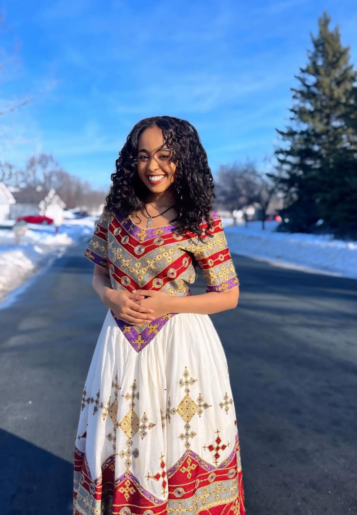Ethiopian Dress – Elegant Traditional Habesha Dress for Women