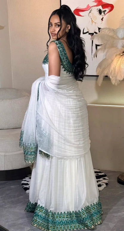 Eritrean Attire for Graduations - Cultural Habesha Dress for Women