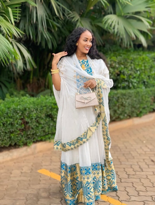 Eritrean Dress - Authentic Habesha Libs for Special Occasions