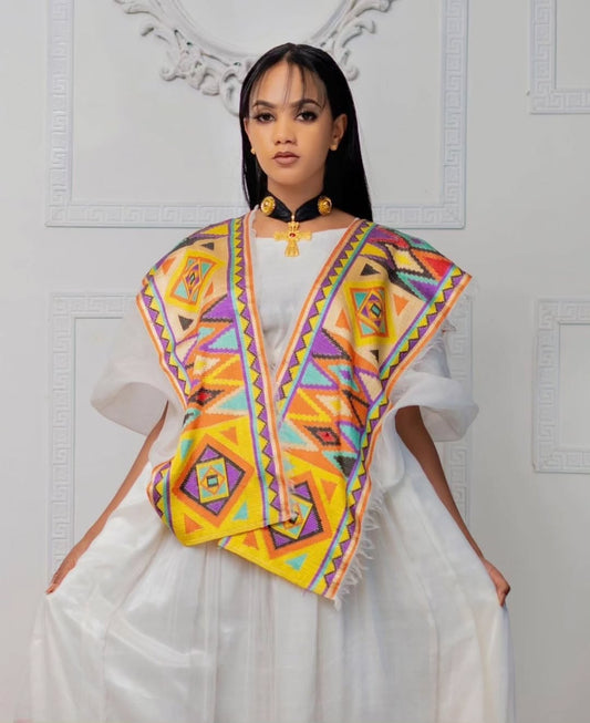 Habesha Dress –  Ethiopian Outfit with Exquisite Embroidery