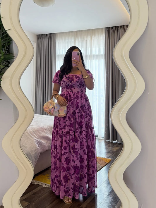 sachin and babi light blue dress Habesha Chiffon Dresses