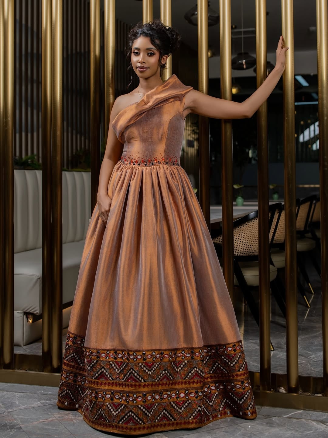 ethiopian modern dress designs Purple Design Modern Habesha Dress  Ethiopian Kemis